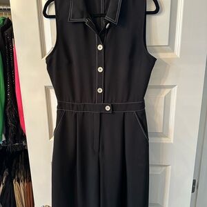 Elegant Black Sleeveless Dress